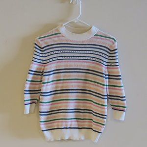 & Other Stories Women Multi-Stripe Pullover Sweater XS. Great Condition